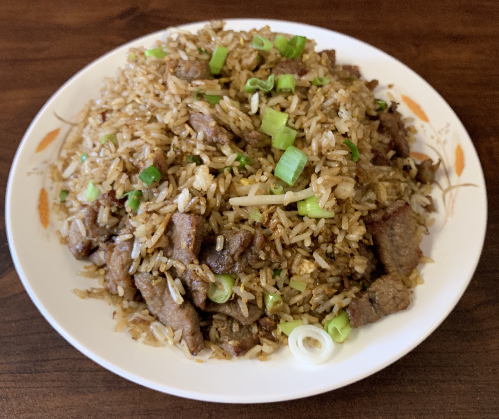 Order Beef Fried Rice food online from Great Wall Chinese Restaurant store, Western Springs on bringmethat.com