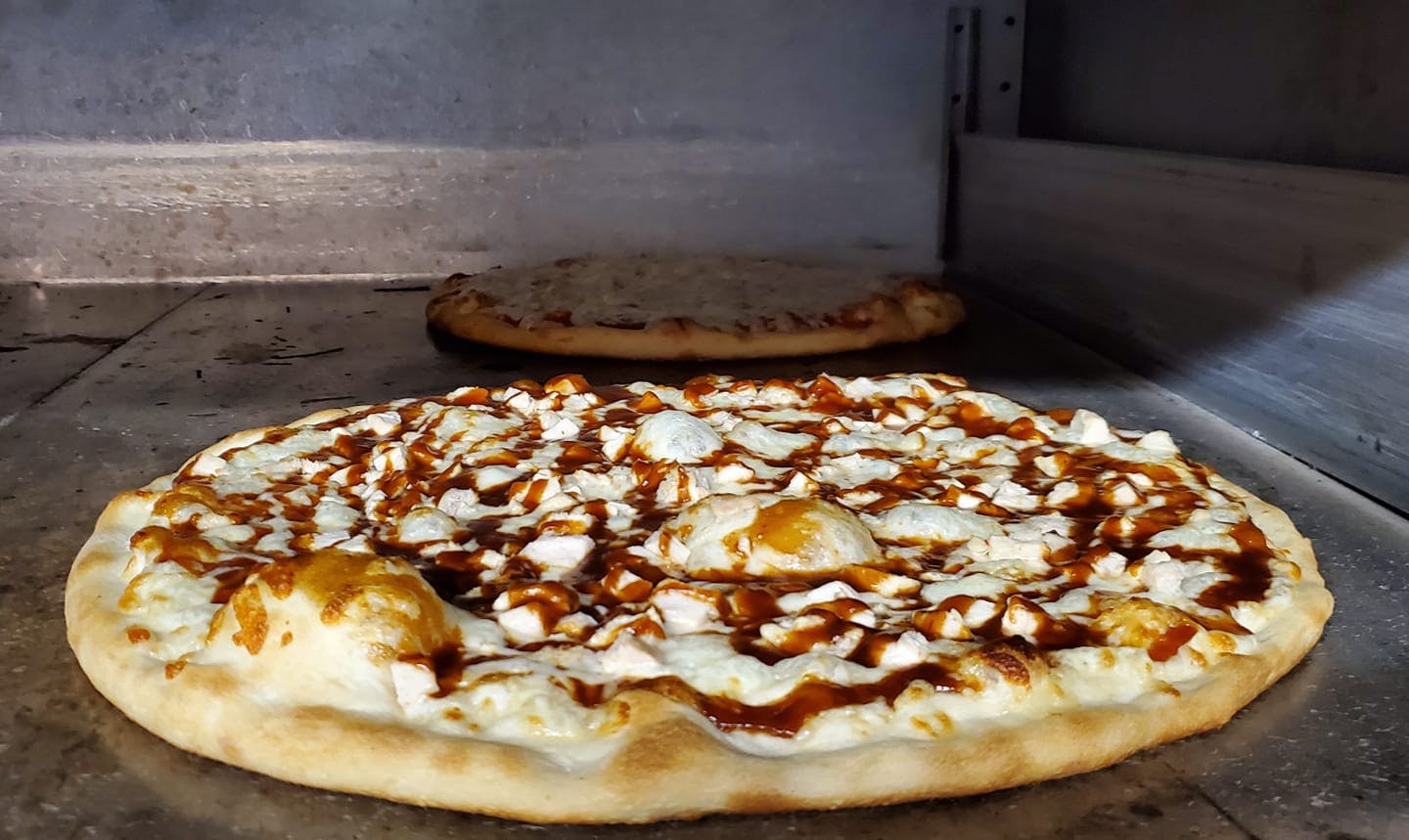 Order Barbeque Chicken Pizza - Personal food online from Palermo Pizza Express store, Skippack on bringmethat.com