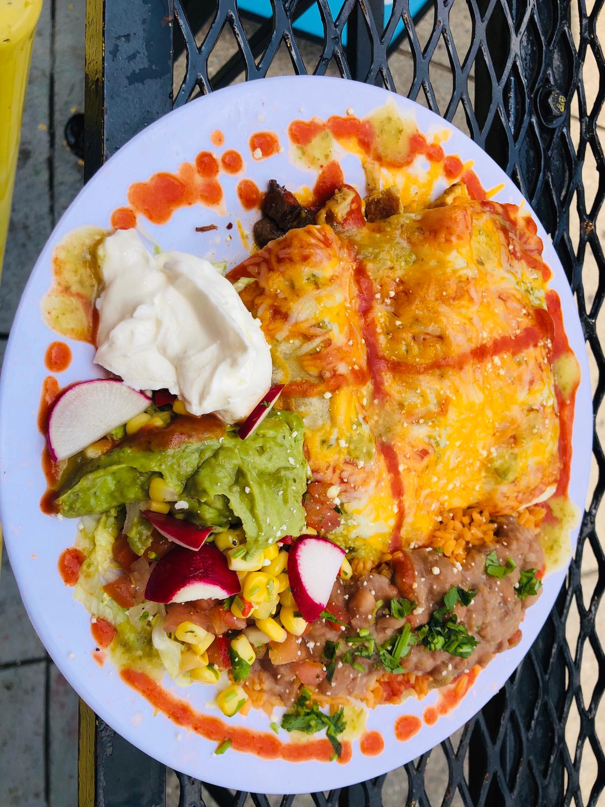 Order Enchiladas food online from Caliente Mexican store, Providence on bringmethat.com