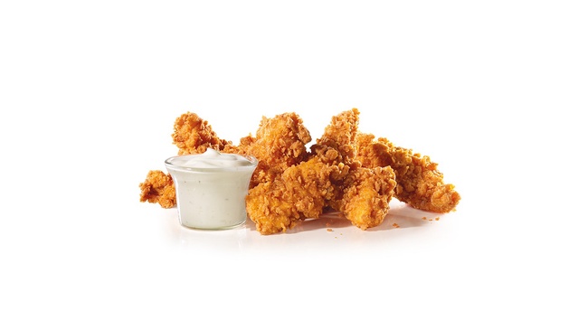 Order Hand-Breaded Chicken Tenders™ (5 Pieces) food online from Carl Jr. store, South San Francisco on bringmethat.com
