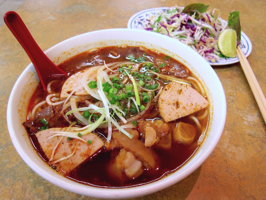 Order 70. Bun Bo Hue food online from Uptown Pho store, Chicago on bringmethat.com