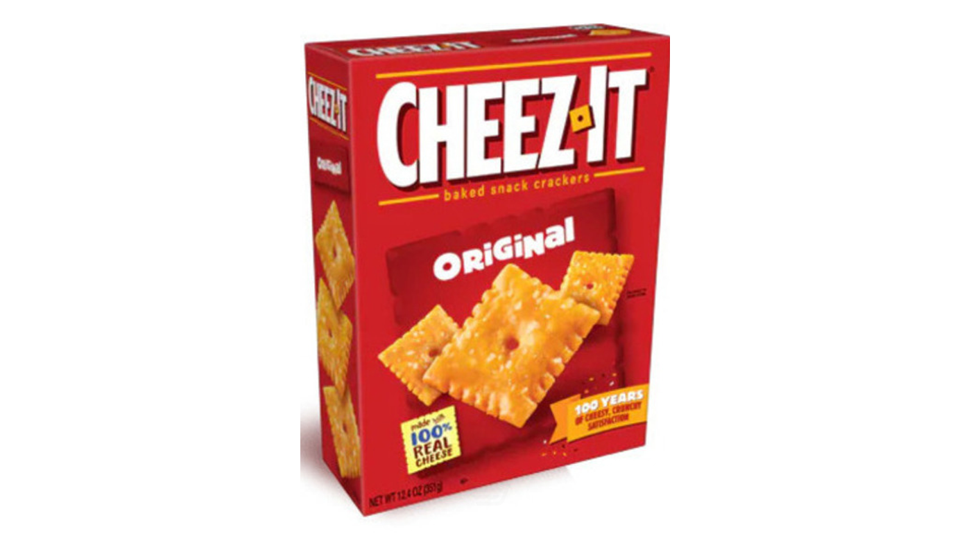 Order Cheez-It Baked Snack Crackers Original - Grab n' Go 3 oz Bag food online from Golden Rule Liquor store, West Hollywood on bringmethat.com