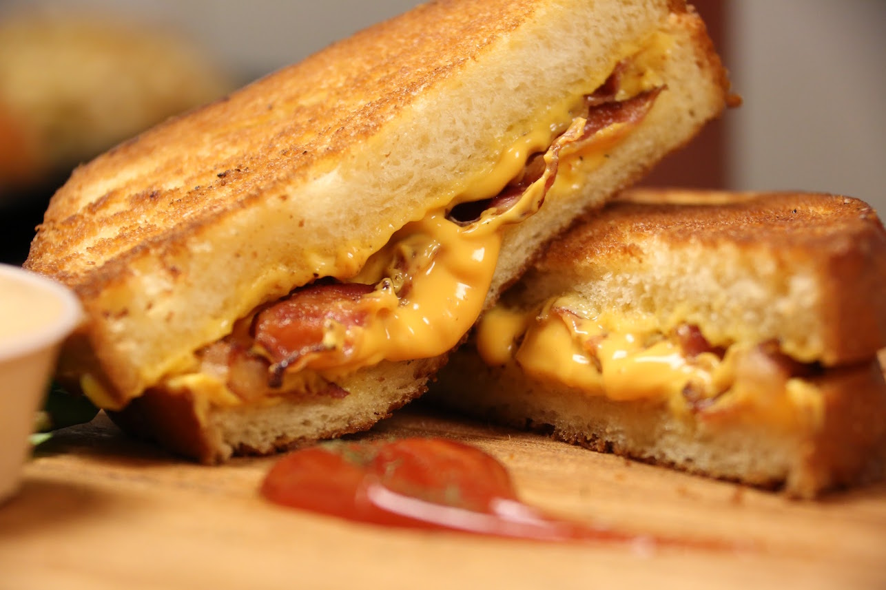 Order Grilled Cheese Sandwich with Chicken food online from The Burger Joint store, New York on bringmethat.com