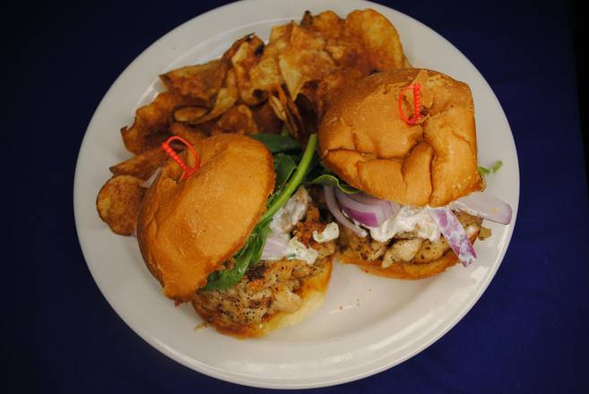 Order Greek Chicken Sliders food online from The Fountain on Locust store, St. Louis on bringmethat.com