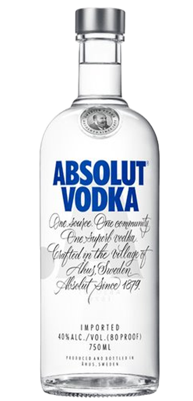 Order Absolut Vodka food online from Shoreview Liquors store, San Mateo on bringmethat.com