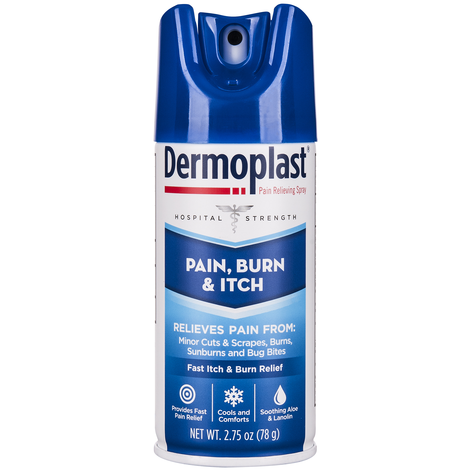 Order Dermoplast Pain Relieving Spray - 2.75 oz food online from Bartell store, Edmonds on bringmethat.com