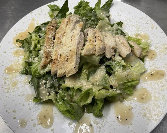 Order Chicken Caesar  Salad food online from Garage Bar Willoughby store, Willoughby on bringmethat.com
