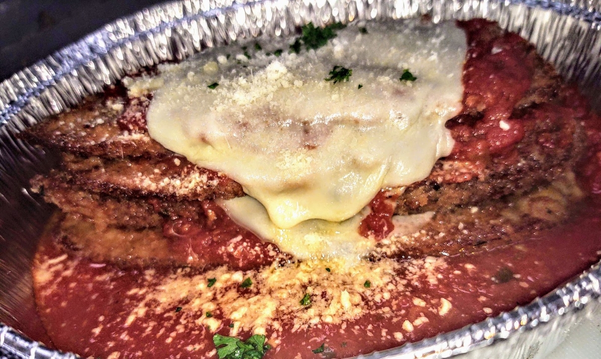 Order Eggplant Parmesan food online from Hartsdale House Of Pizza store, Hartsdale on bringmethat.com