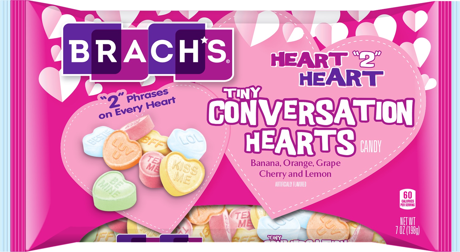 Order Brach's Tiny Conversation Hearts - 7 oz food online from Rite Aid store, REEDLEY on bringmethat.com