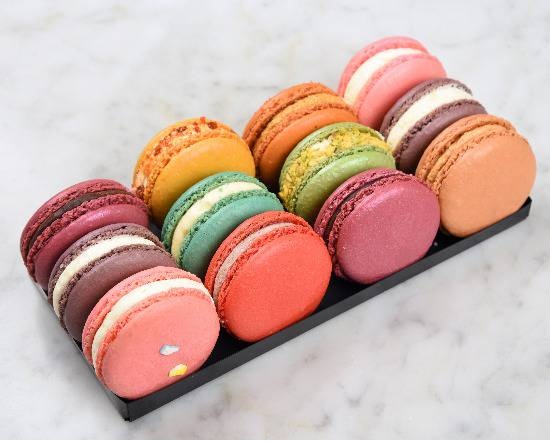 Order Pistachio Macaron food online from Grey Cafe store, Flushing on bringmethat.com