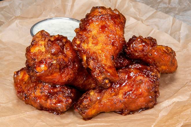 Order Chipotle Honey Wings food online from Dog Haus Biergarten store, Rancho Cucamonga on bringmethat.com