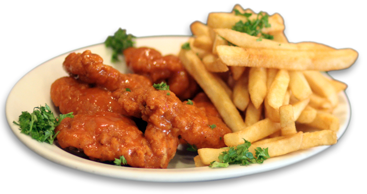Order Buffalo Chicken Tenders & Fries  food online from Salam restaurant store, Chicago on bringmethat.com