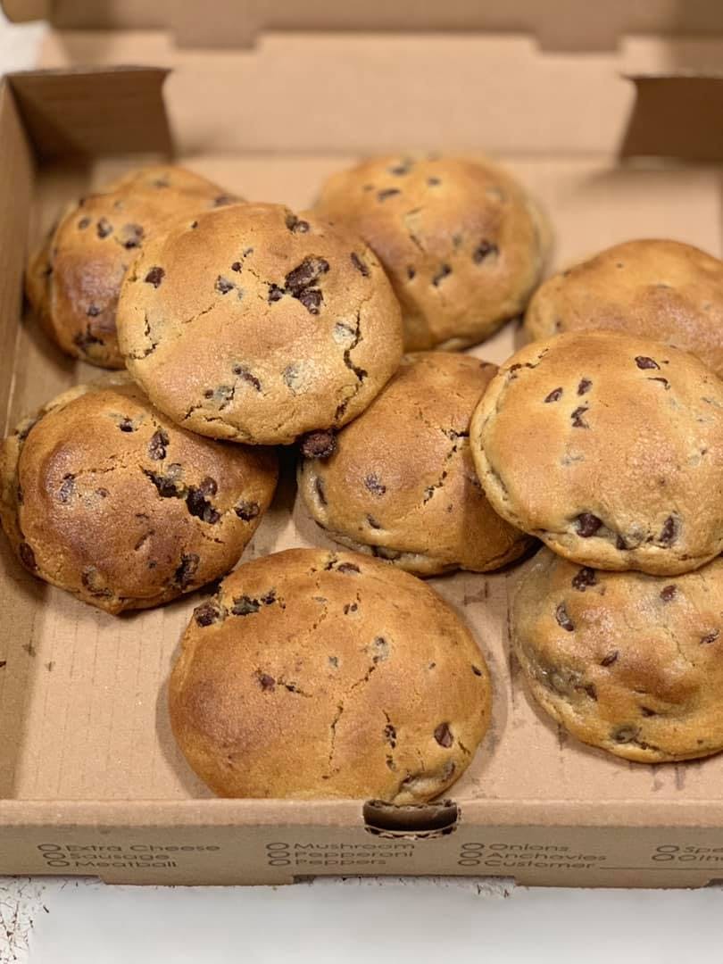 Order Homemade Chocolate Chip Cookies - Dessert food online from Pizza 24 store, Dorchester on bringmethat.com
