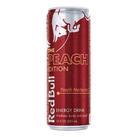 Order Red Bull Peach Edition 12oz food online from 7-Eleven store, DeBary on bringmethat.com