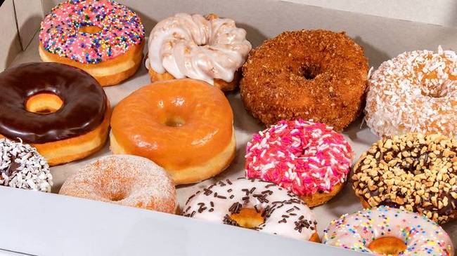 Order Dozen Assorted Donuts food online from Winchells Donuts store, Salinas on bringmethat.com