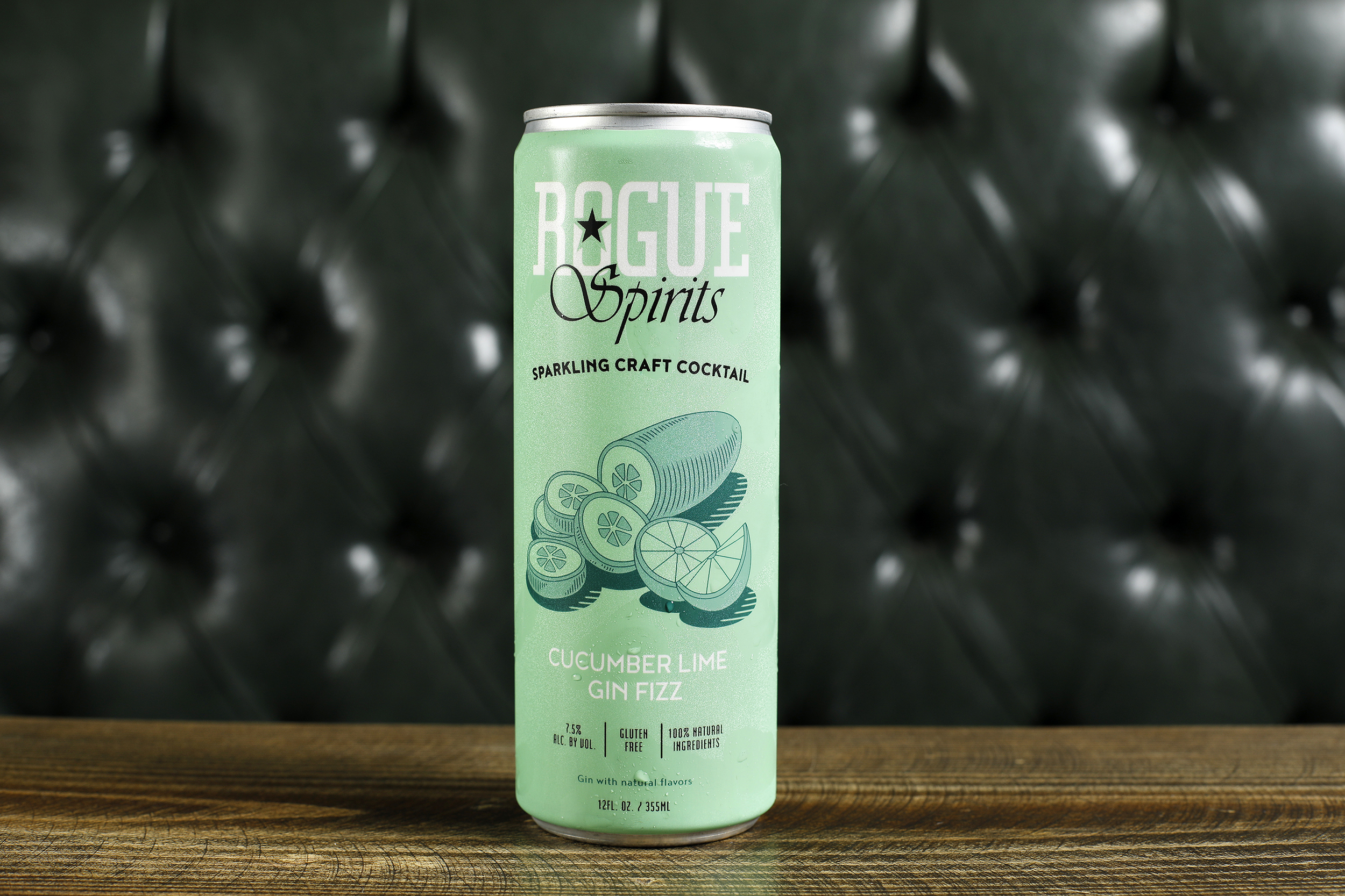 Order Rogue Cucumber Lime Gin Fizz, 12 oz can food online from Whitechapel store, San Francisco on bringmethat.com