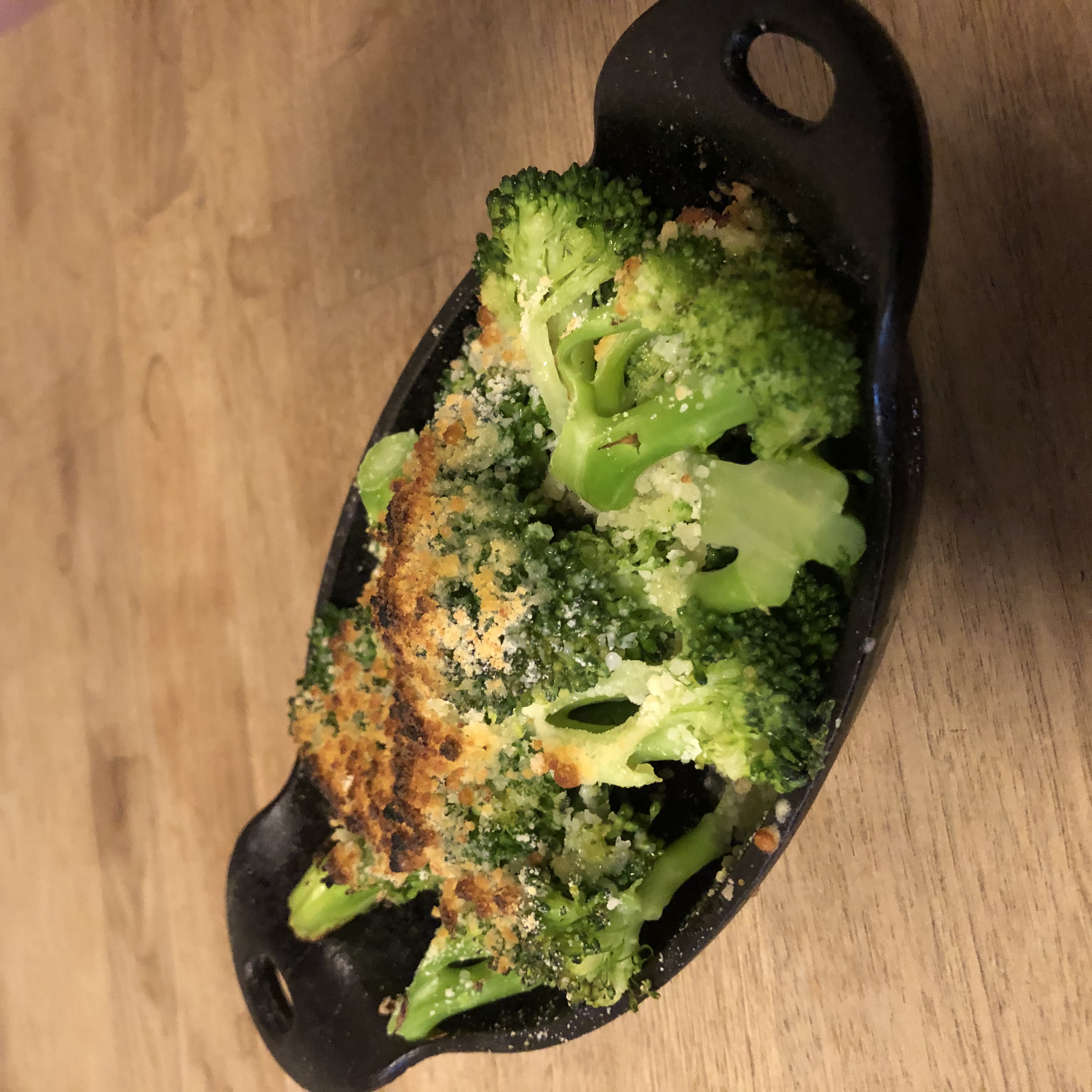 Order Roasted Broccoli in Parmesan, Garlic, & Lemon food online from The Marshal store, New York on bringmethat.com
