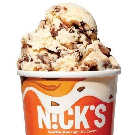 Order Nick's Peanot Butter Cup Ice Cream (1 Pint) food online from Goodees Cravings store, Marietta on bringmethat.com