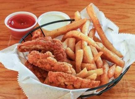 Order  Kids Meal Chicken Tenders (4 pcs) food online from lees seafood boil north olmsted store, North Olmsted on bringmethat.com