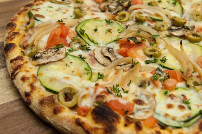 Order Veggie-Delight Pizza food online from Stone Hot Pizza store, Arlington on bringmethat.com
