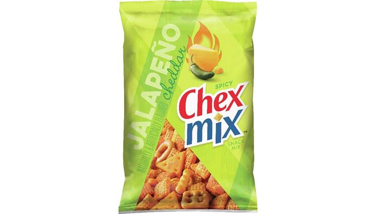 Order Chex Mix Jalapeno Cheddar food online from Route 7 Food Mart store, Norwalk on bringmethat.com