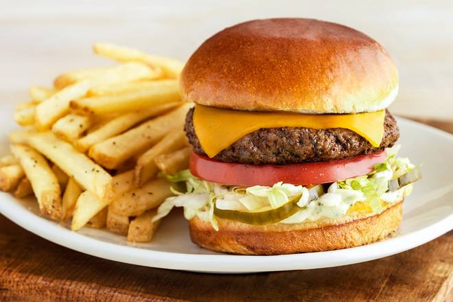 Order The Outbacker Burger* food online from Outback Steakhouse store, Las Vegas on bringmethat.com