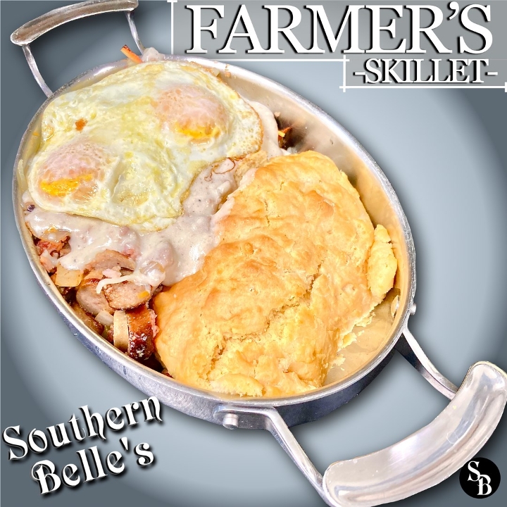Order Farmer's Skillet food online from Southern Belle store, Carpentersville on bringmethat.com