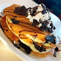 Order Oreo Pancakes food online from Double T Diner store, Annapolis on bringmethat.com