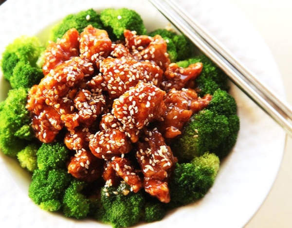 Order 133. Sesame Chicken food online from Good Taste Restaurant store, Ramsey on bringmethat.com