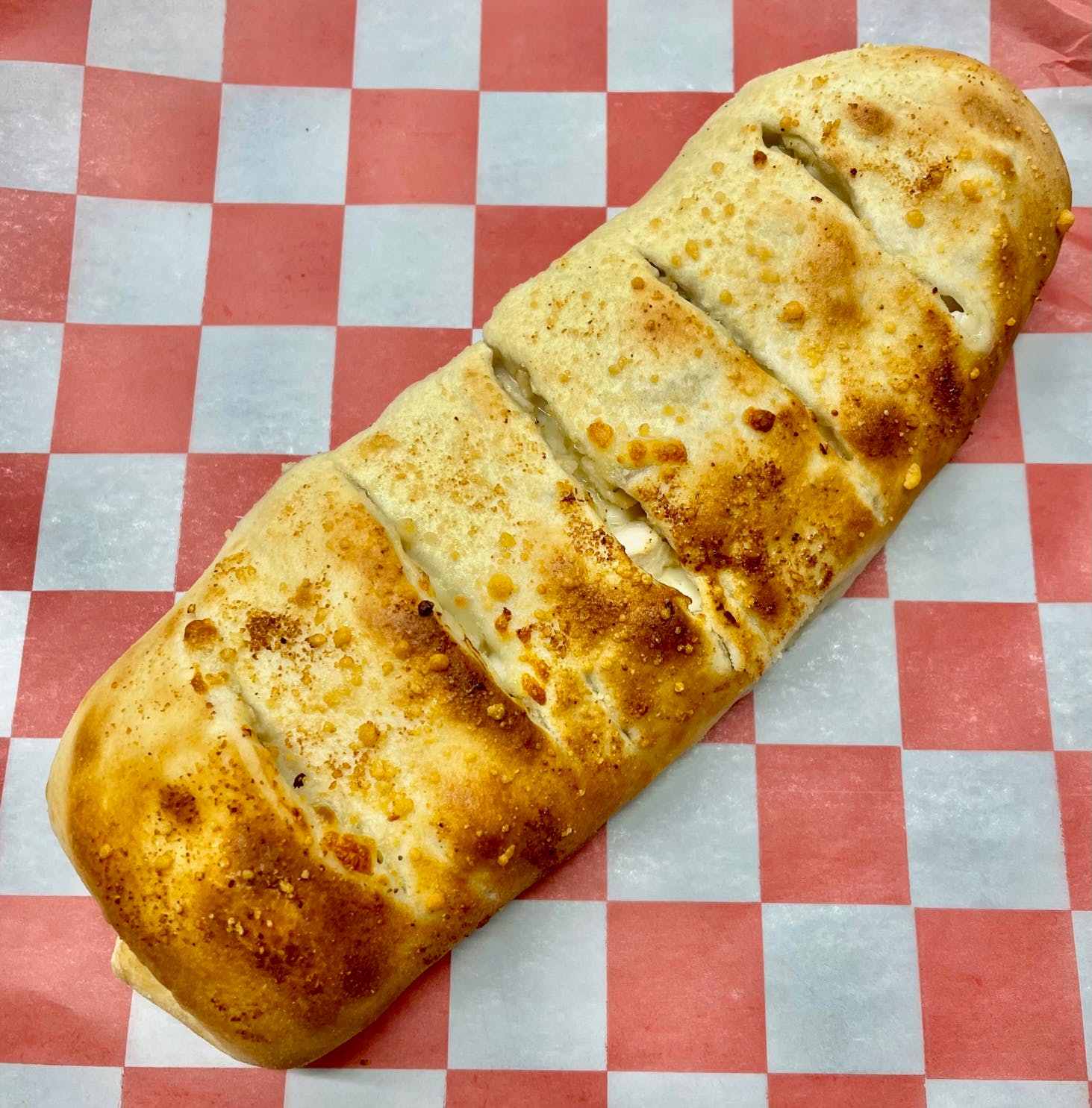 Order Pepperoni Roll Up - 6 Pieces food online from Jimmy's Pizza Litchfield store, Litchfield on bringmethat.com