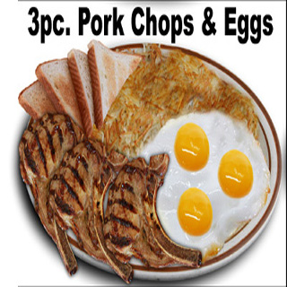 Order Pork Chops and Eggs food online from Yellow Basket store, Victorville on bringmethat.com