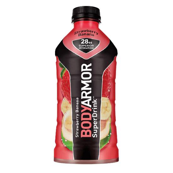 Order BODYARMOR Strawberry Banana 28oz food online from Caseys Carry Out Pizza store, Papillion on bringmethat.com