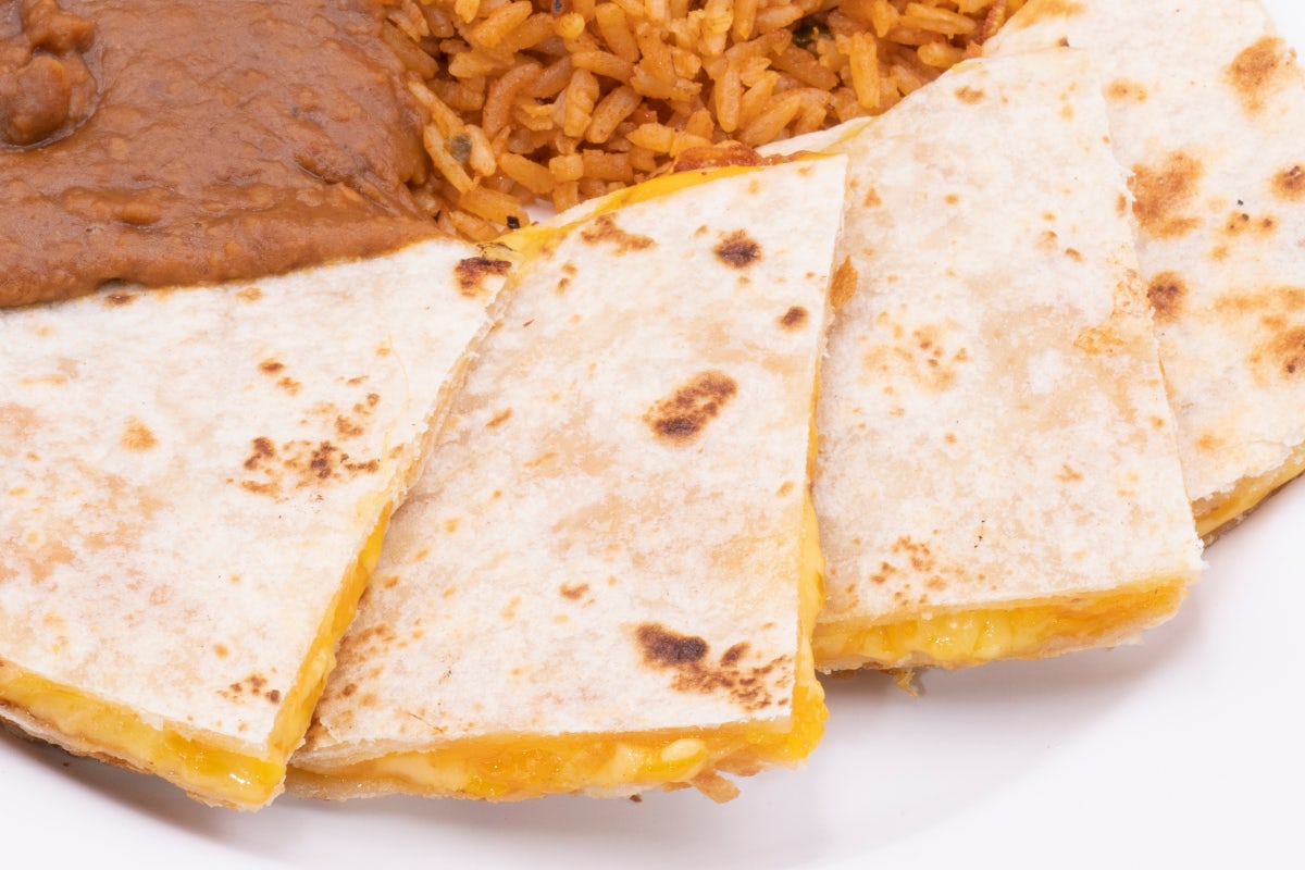 Order Kid Quesadilla food online from Uncle Julios Fine Mexican Food store, Chicago on bringmethat.com