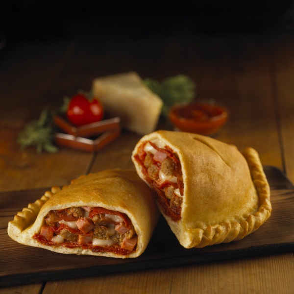 Order 1-Topping Calzone food online from New York Giant Pizza store, Hayward on bringmethat.com