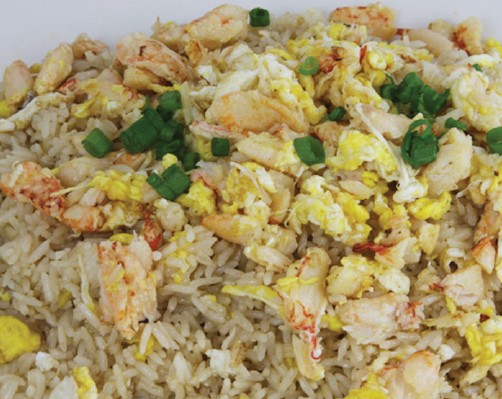 Order 83. Crab Fried Rice food online from Thai Rama Restaurant store, Torrance on bringmethat.com
