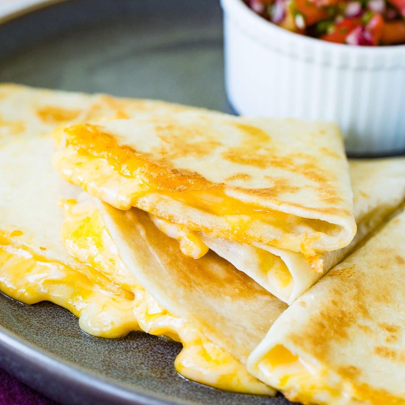 Order Cheese Quesadilla - Quesadilla food online from Brothers Pizza store, Las Vegas on bringmethat.com