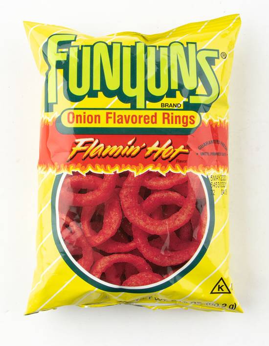 Order Funyuns Flamin' Hot Onion Flavored Rings food online from Pepack Sunoco store, Peapack on bringmethat.com