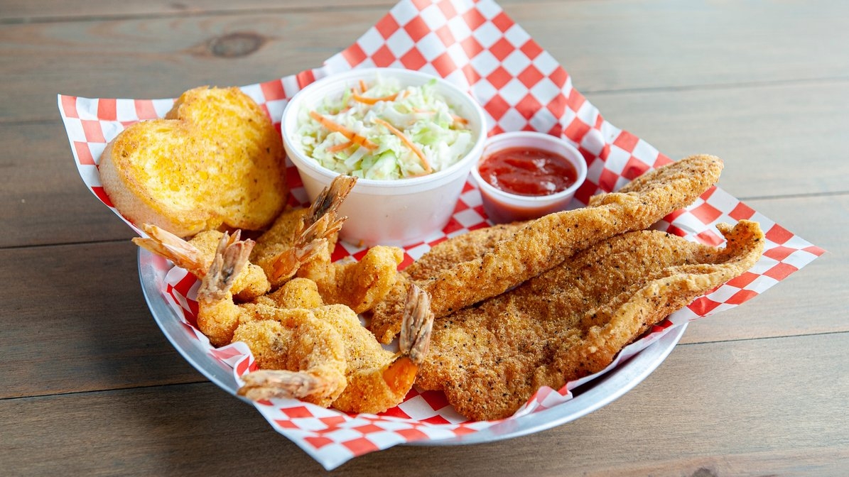 Order 2 Fish* & 6 Shrimp food online from 7 Spice Cajun Seafood store, Houston on bringmethat.com
