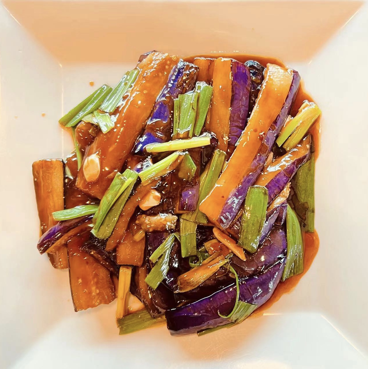 Order Eggplant in Garlic Sauce food online from Oriental Pearl Restaurant store, West Chester on bringmethat.com