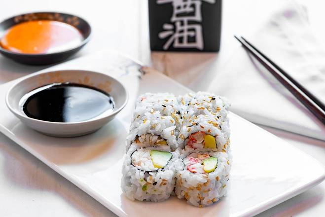 Order King Crab Avocado Roll food online from Sumo Japanese Restaurant store, Wenatchee on bringmethat.com