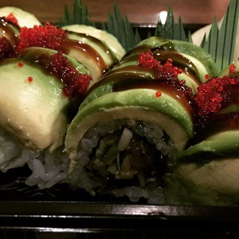 Order Dragon Roll food online from Soho Sushi store, New York on bringmethat.com