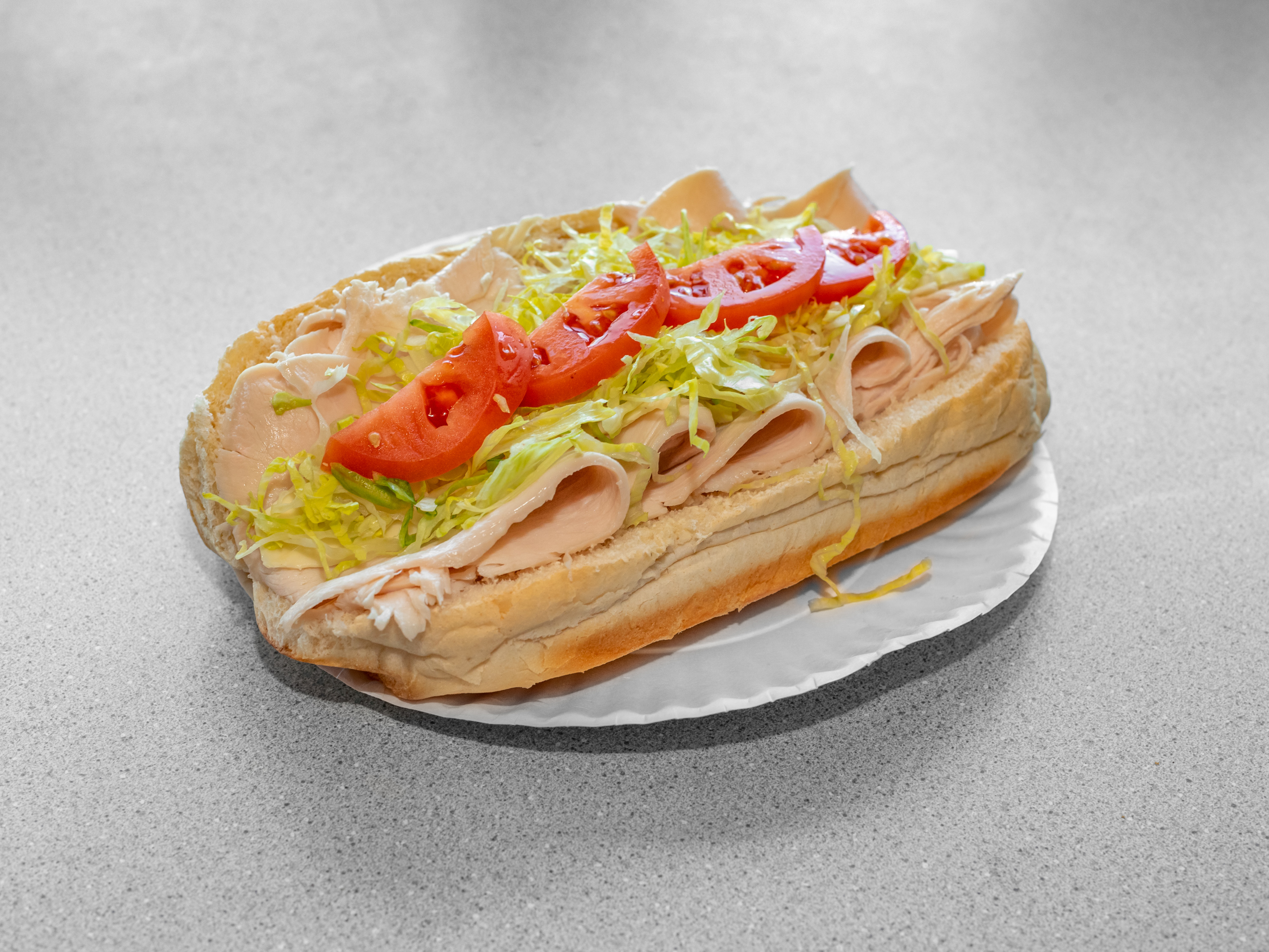Order Turkey Sub food online from Georgios House of Pizza store, Carver on bringmethat.com