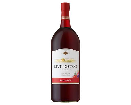 Order Livingston Cellars Red Rose Wine, 1.5L blush wine (8.5% ABV) food online from Kenny Liquor Market store, ANAHEIM on bringmethat.com