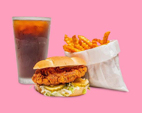 Order Chicken Sandwich Combo food online from Mrbeast Burger store, Milford on bringmethat.com