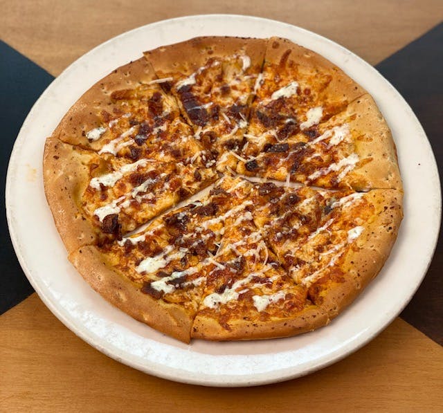 Order Buffalo Pizza - 10" food online from Empire Cafe store, Houston on bringmethat.com