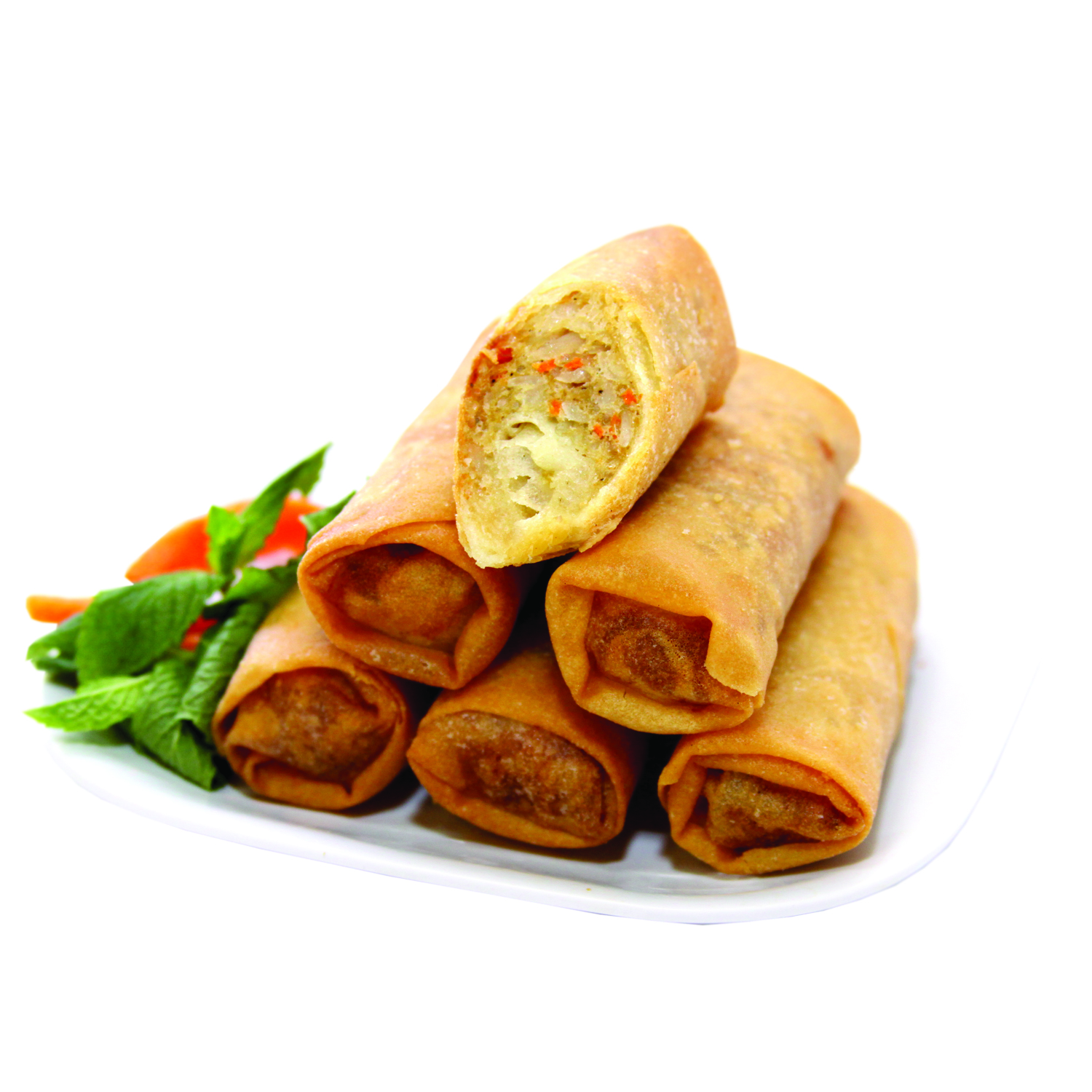 Order Chicken Egg Rolls (5 pieces) food online from Lee Sandwiches store, Orange on bringmethat.com