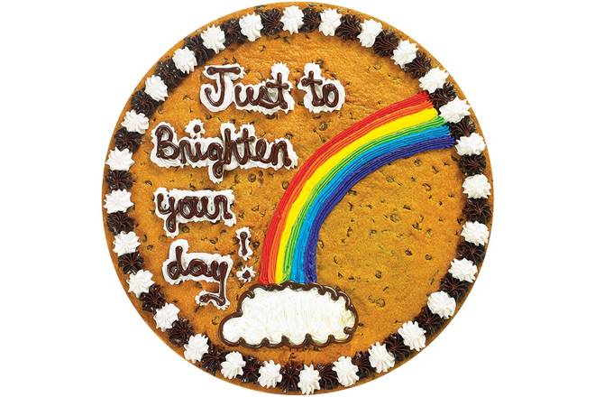 Order Brighten Your Day! Rainbow - O4017  food online from Great American Cookies store, Hurst on bringmethat.com