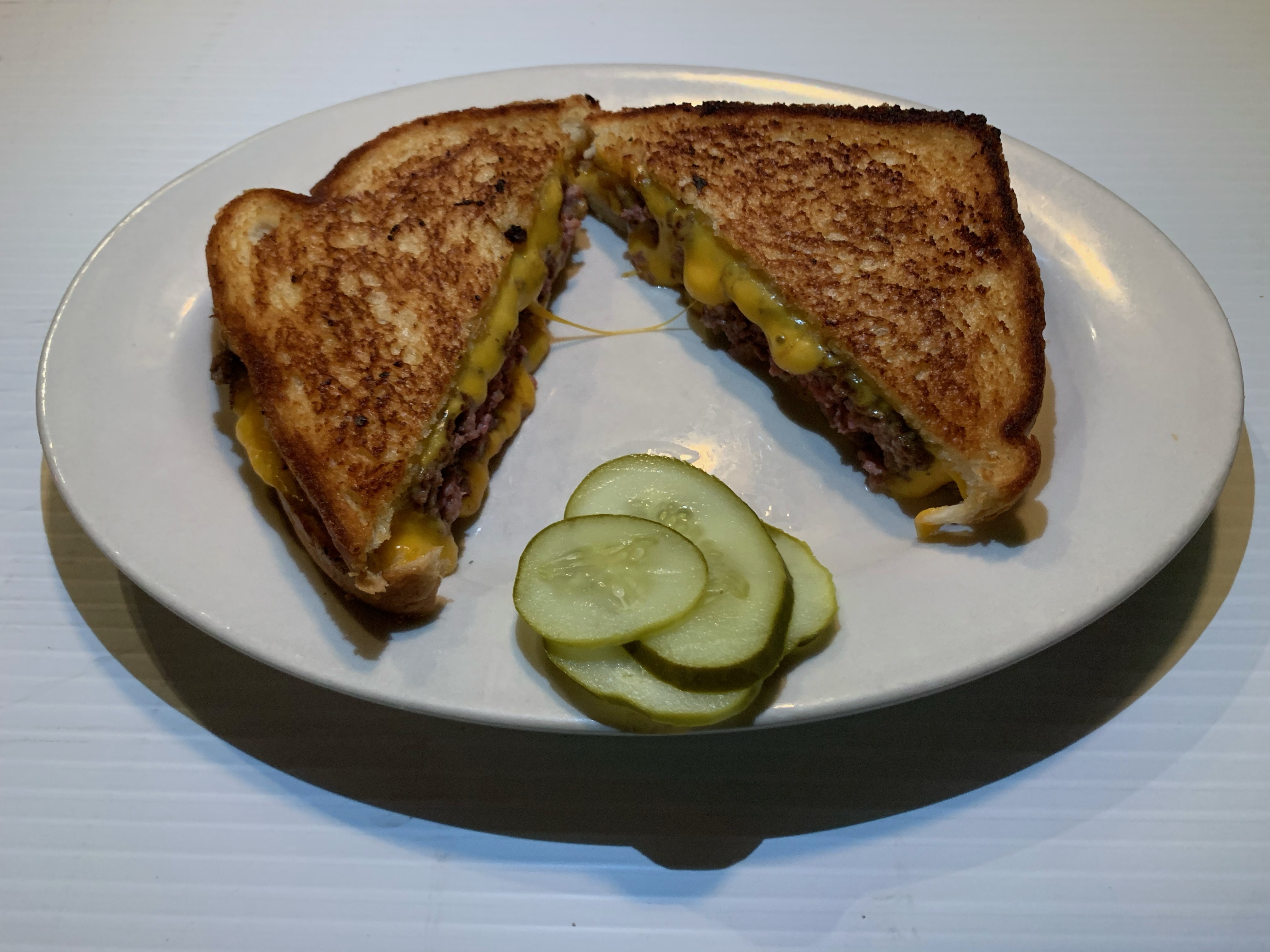 Order "Grilled Cheese" Burger food online from Irish Coffee Bar & Grill store, Grosse Pointe on bringmethat.com