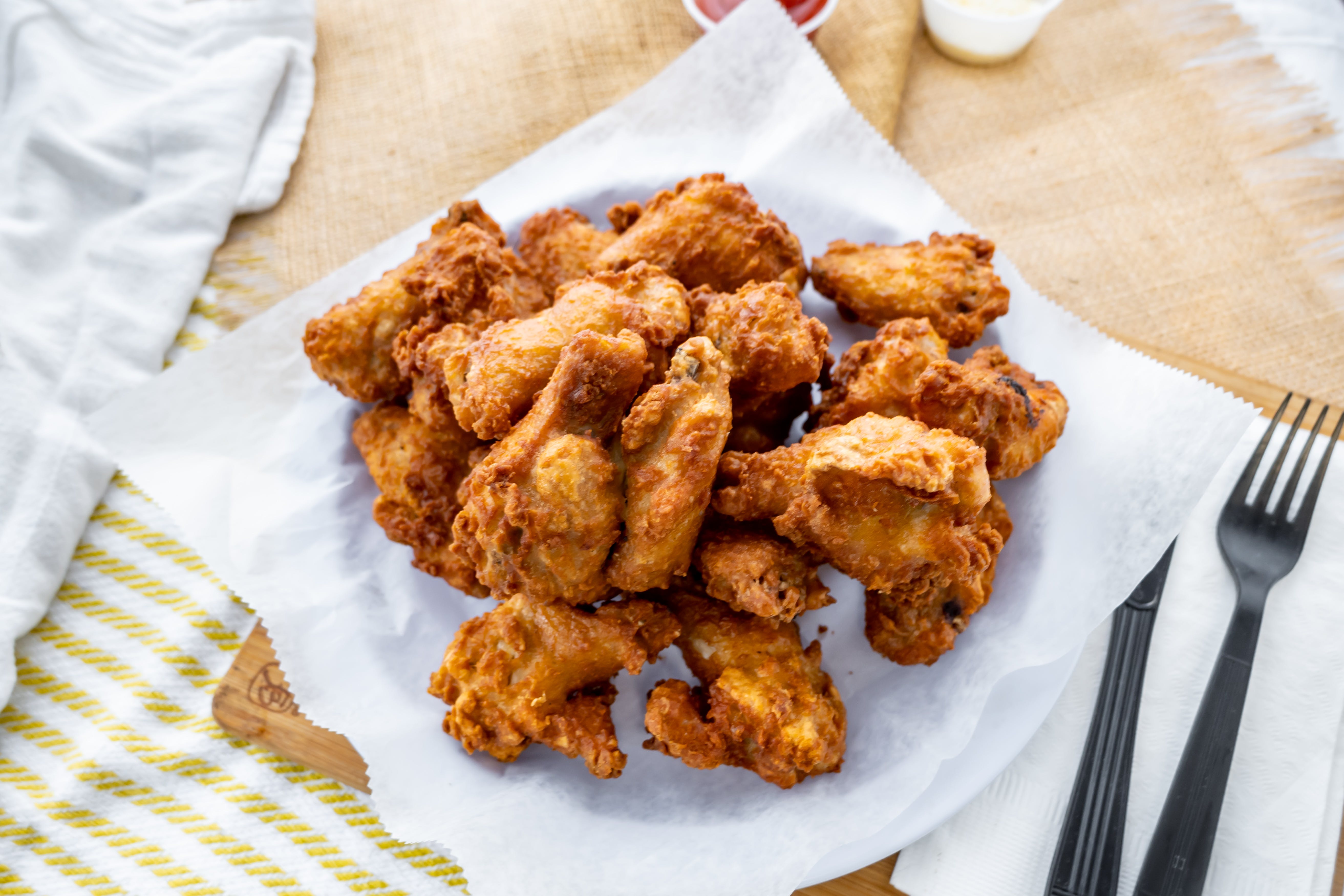 Order Chicken Chunks - 10 Pieces food online from Pete Famous Pizza store, Philadelphia on bringmethat.com