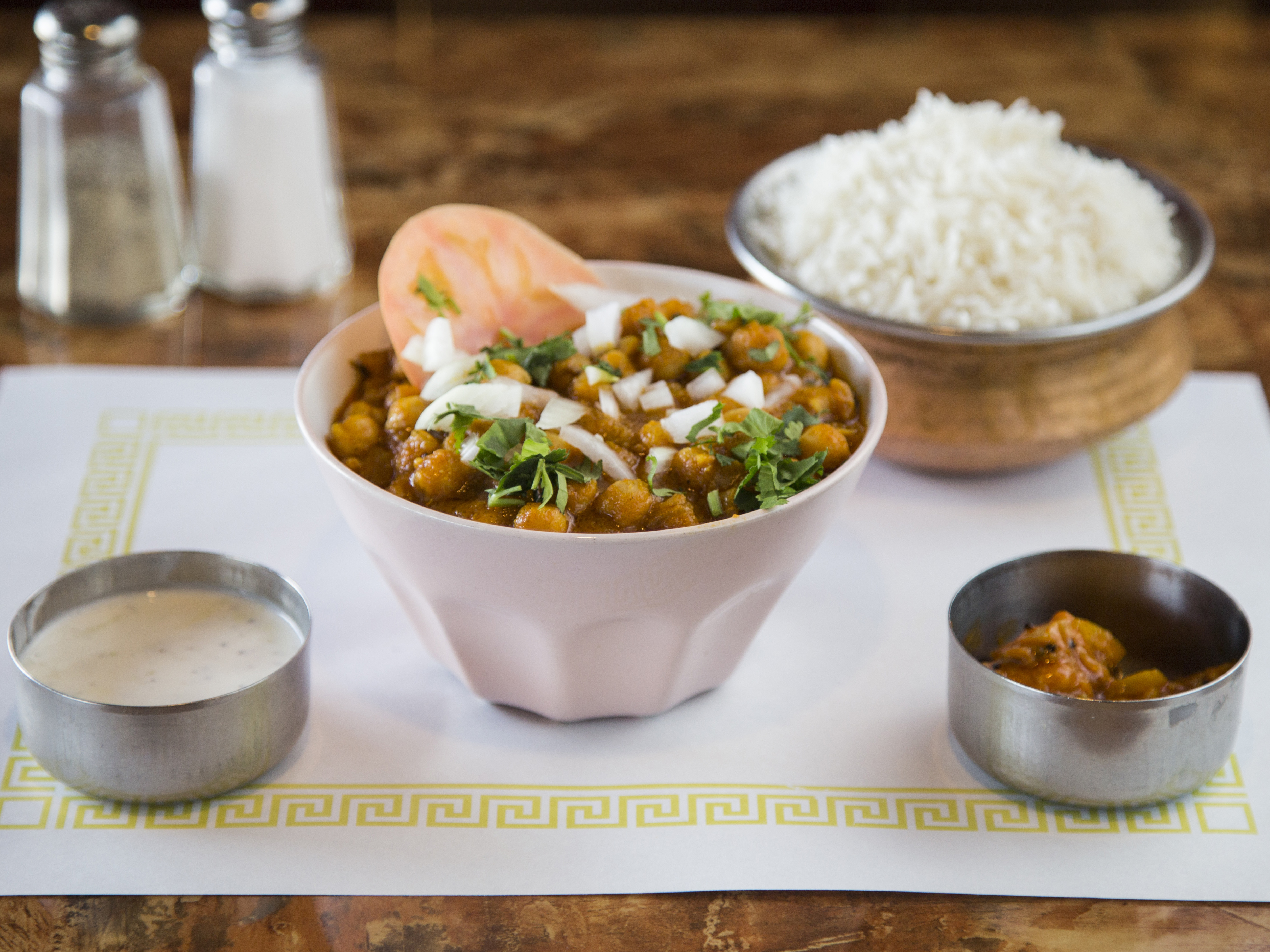 Order 2. Chole Peshawari food online from Ruchi Vegetarian Indian Cuisine store, Chandler on bringmethat.com
